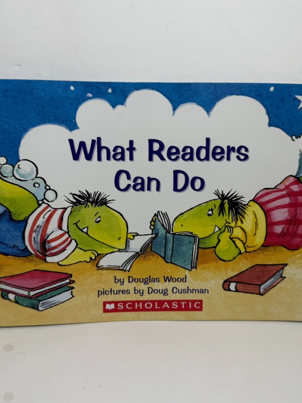What Readers Can Do Douglas Wood Doug Cushman Scholastic Paperback Kids Book